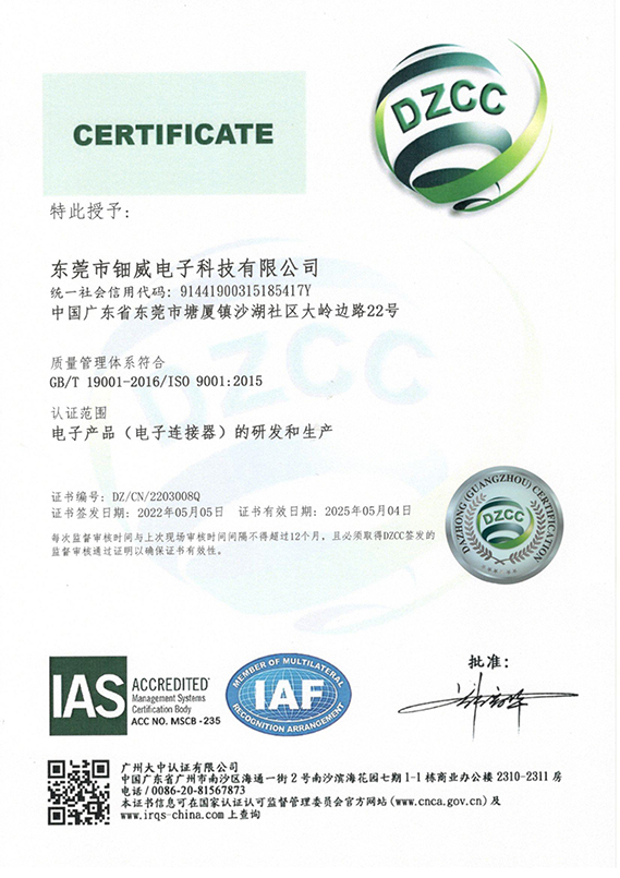 ISO 9001質量管理體系 中文版